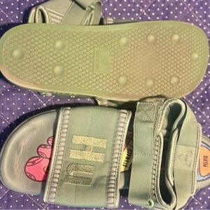 Green Sandals. *MAKE AN OFFER. MUST SELL!!*